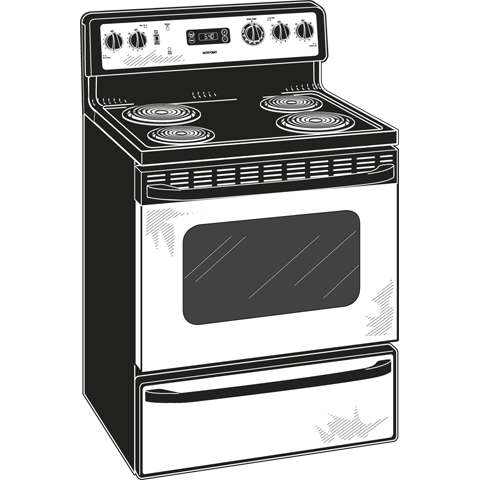 30" Free-Standing Electric Range RB540SPSA