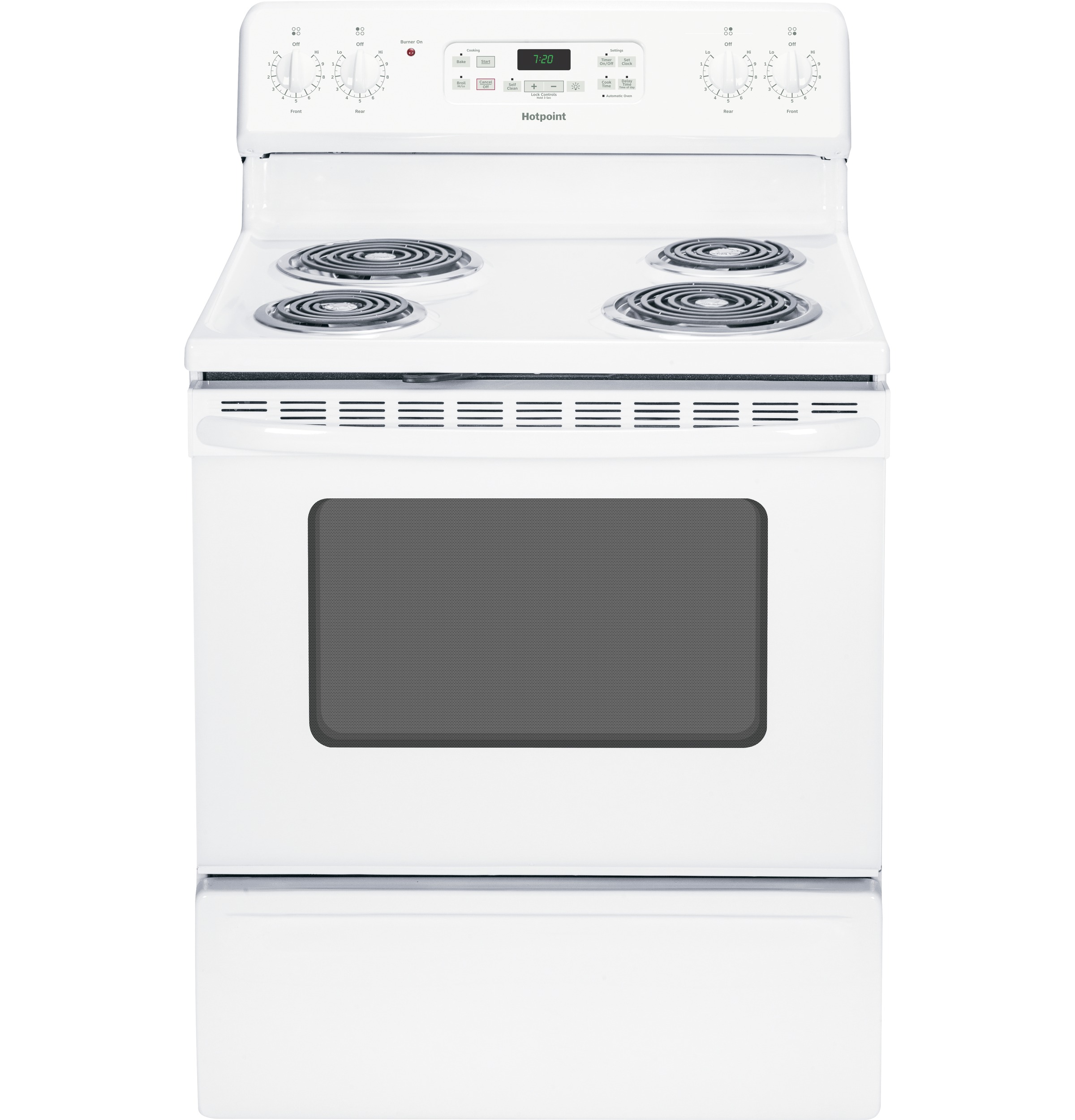 30" Free-Standing Electric Range RB720DHWW