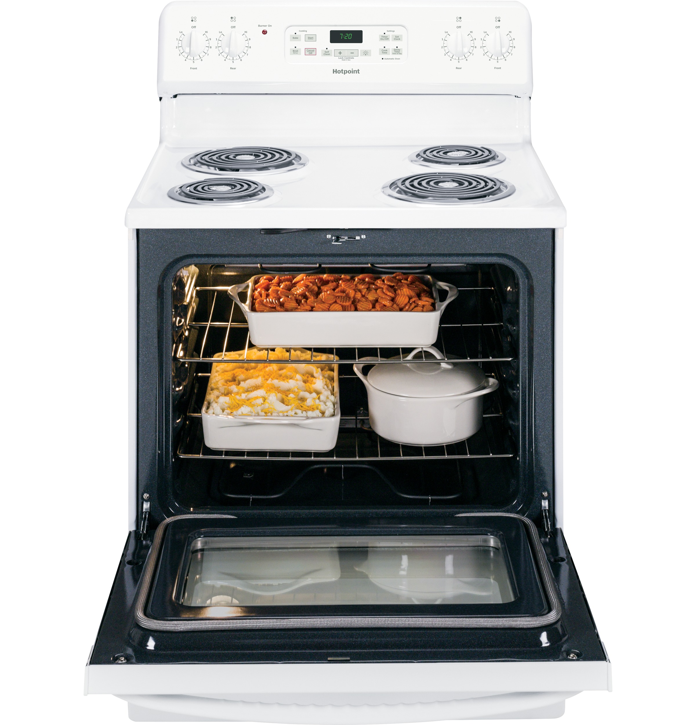 30" Free-Standing Electric Range RB720DHWW