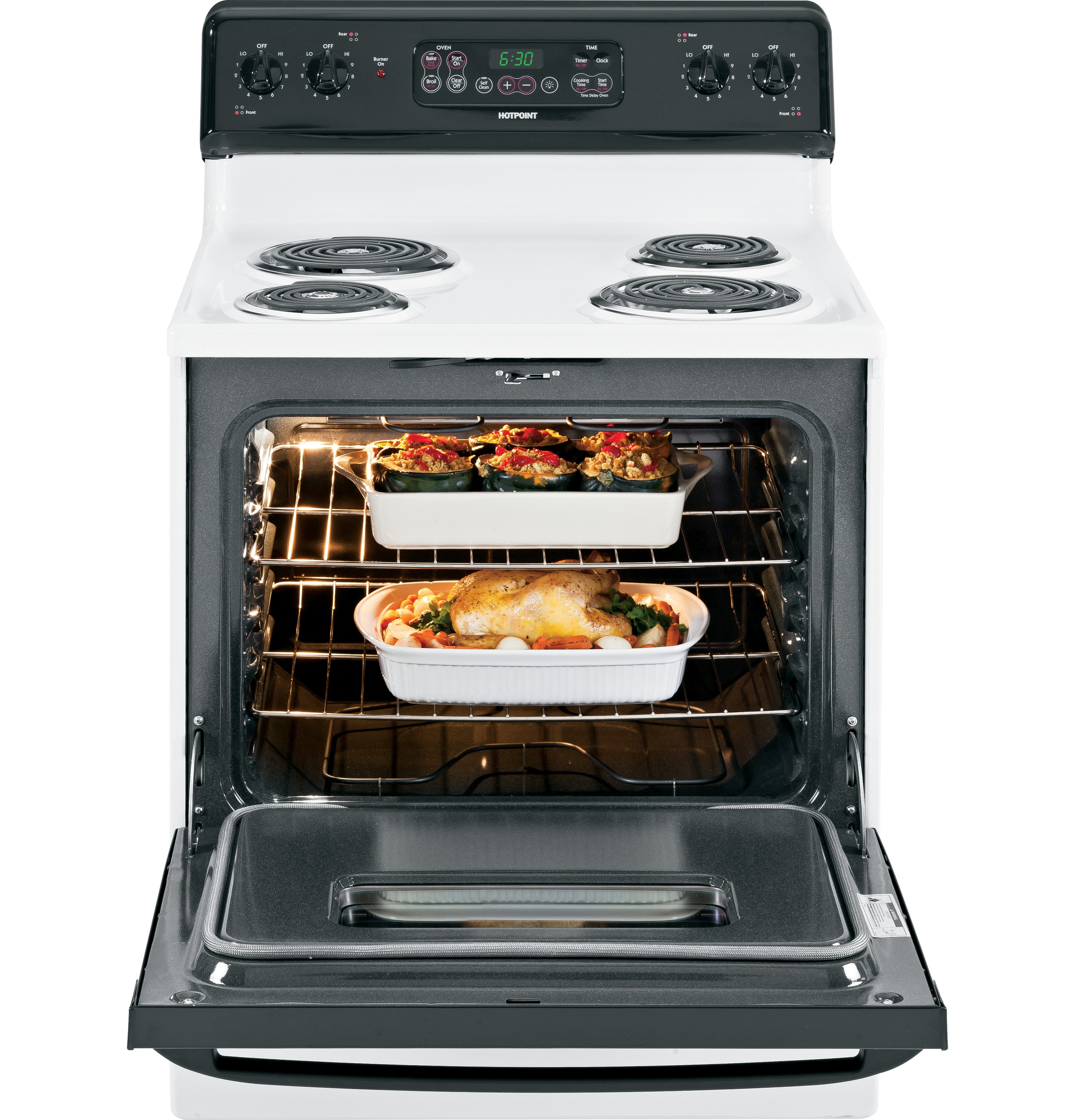 30" Free-Standing Electric Range RB757DPWH