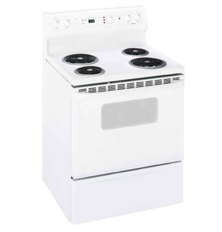 30" Free-Standing Electric Range RB757WCWW