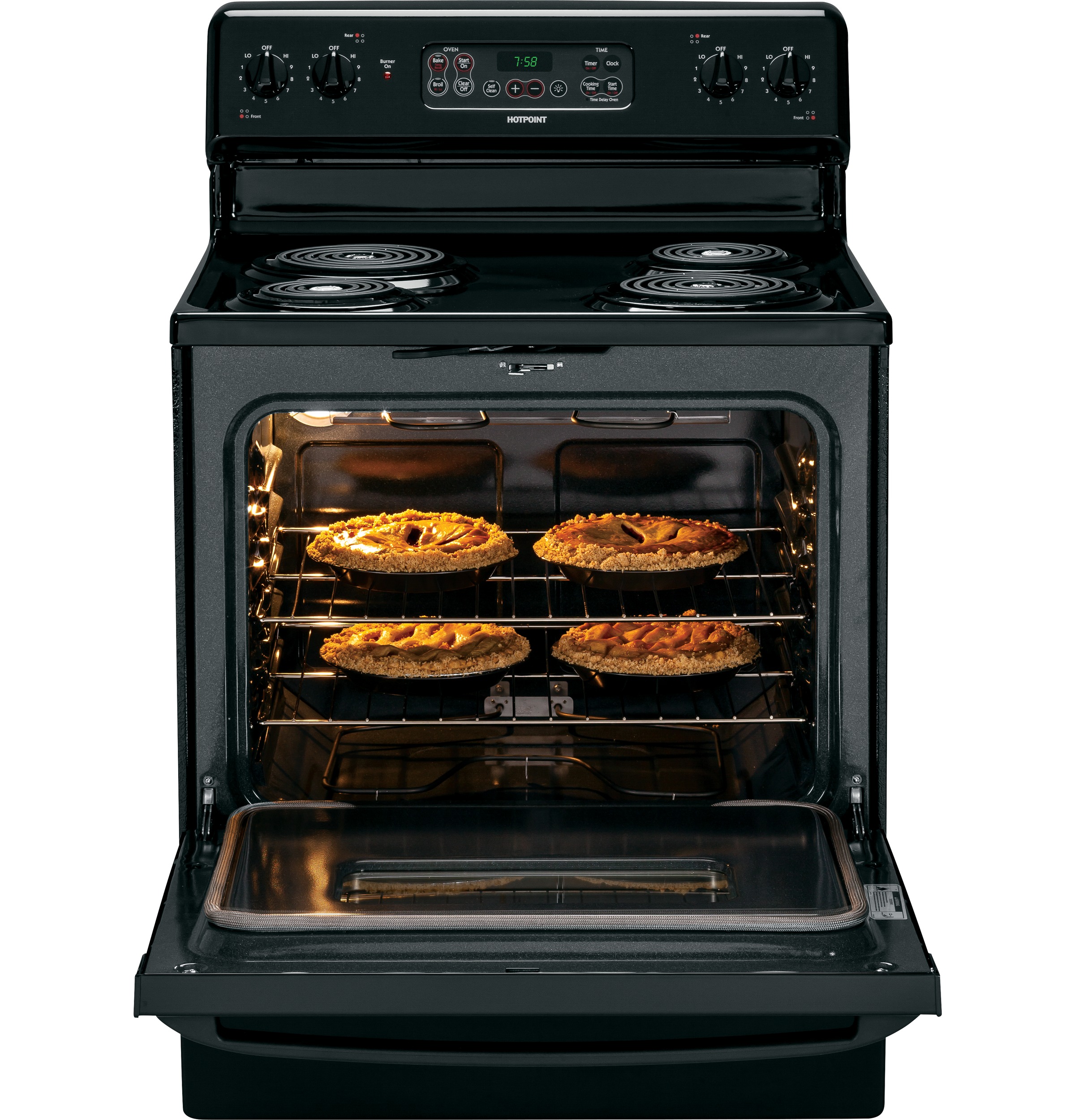 30" Free-Standing Electric Range RB758DPBB