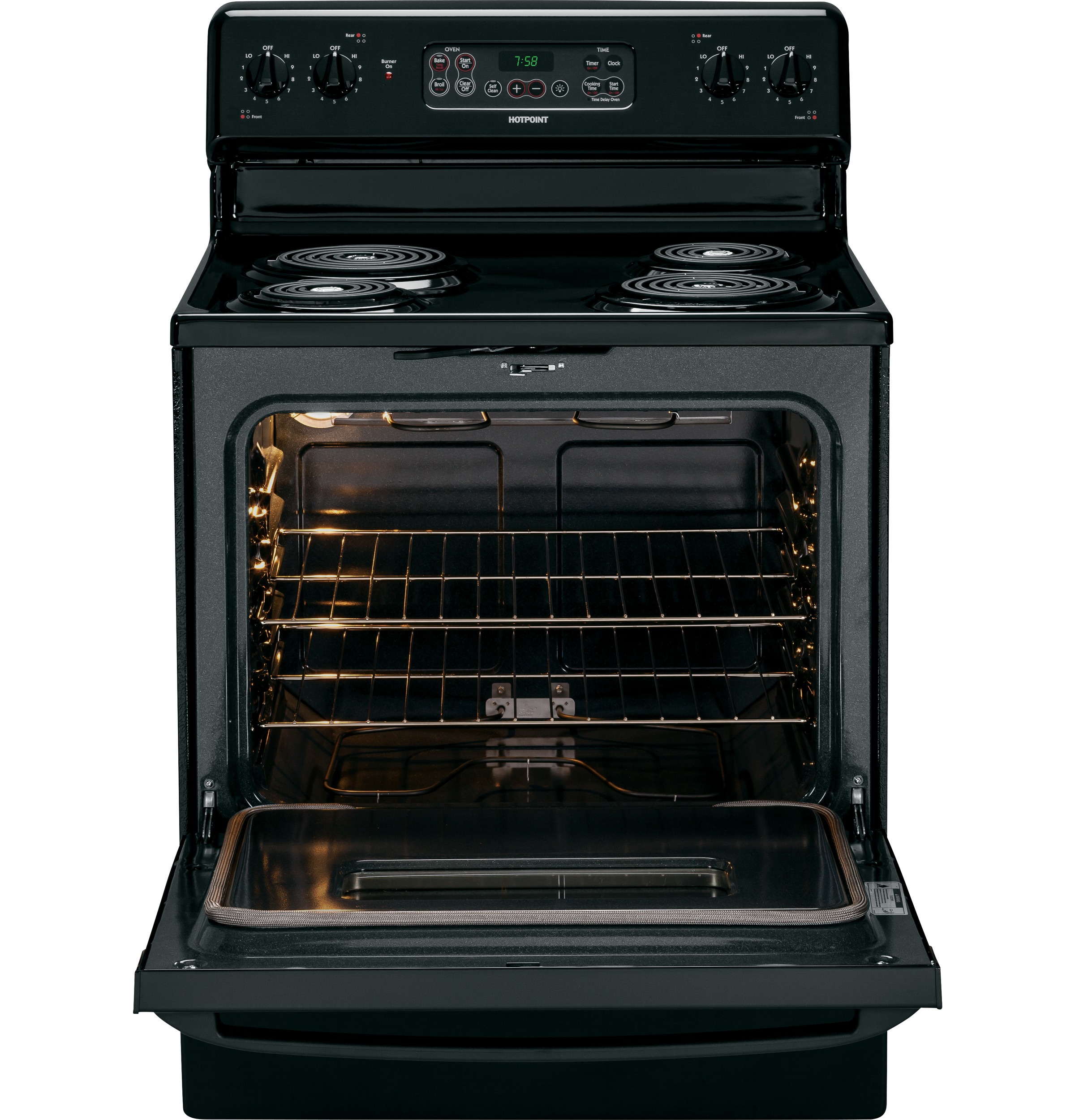 30" Free-Standing Electric Range RB758DPBB