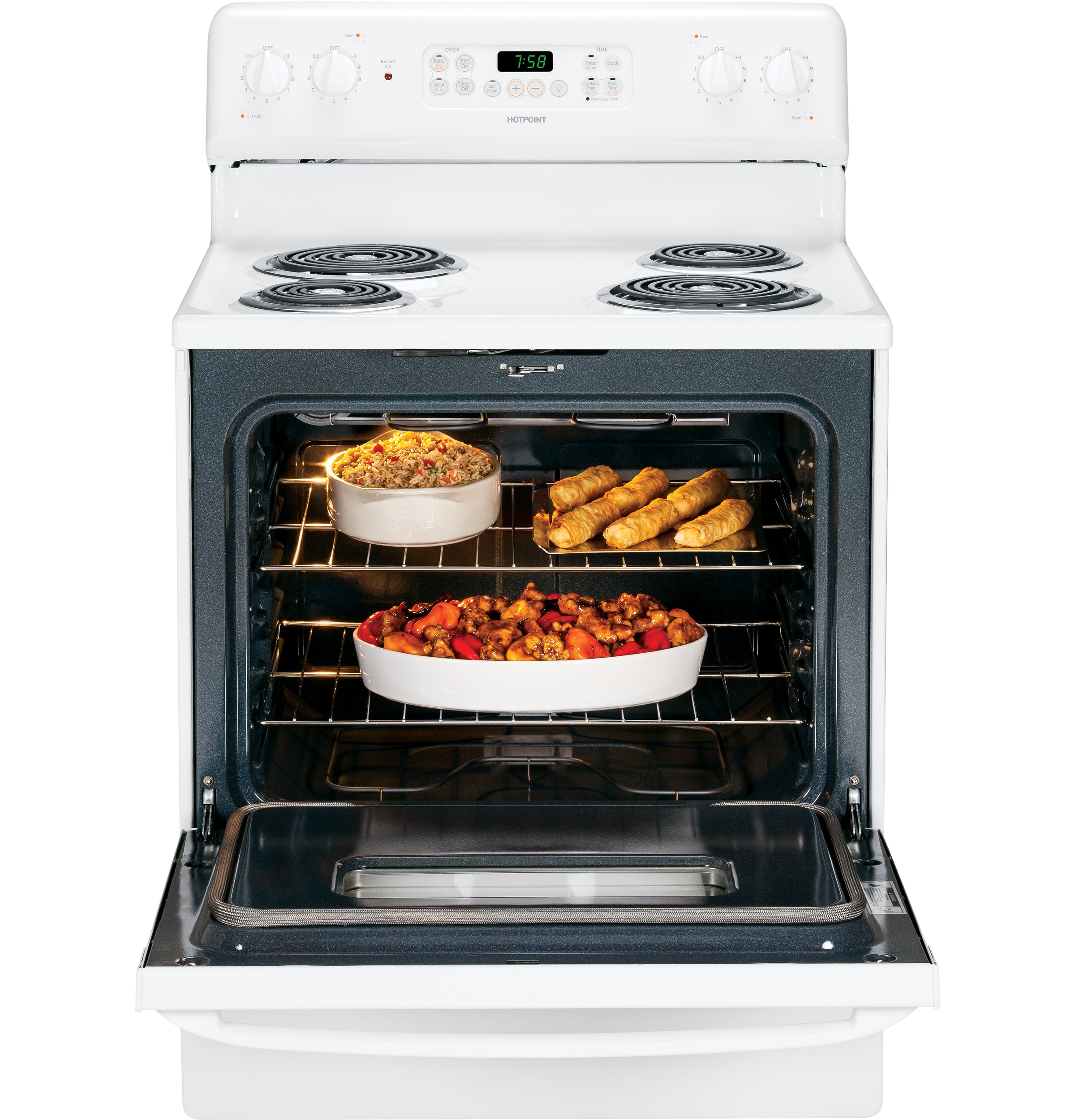 30" Free-Standing Electric Range RB758DPWW