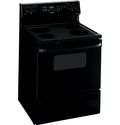 Hotpoint® 30" Free-Standing Electric Range RB787BHBB