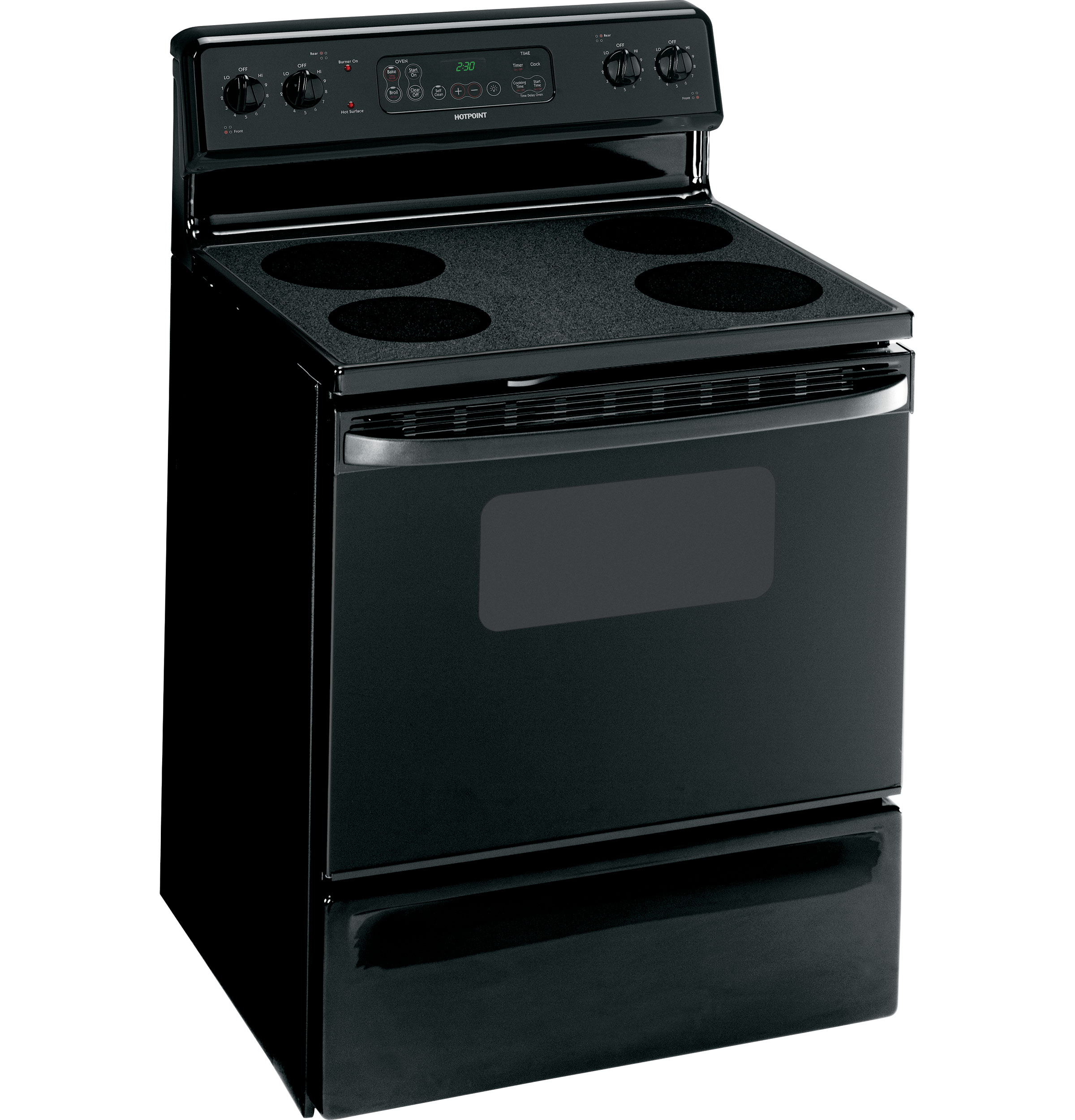 Hotpoint® 30" Free-Standing Electric Range RB787DPBB