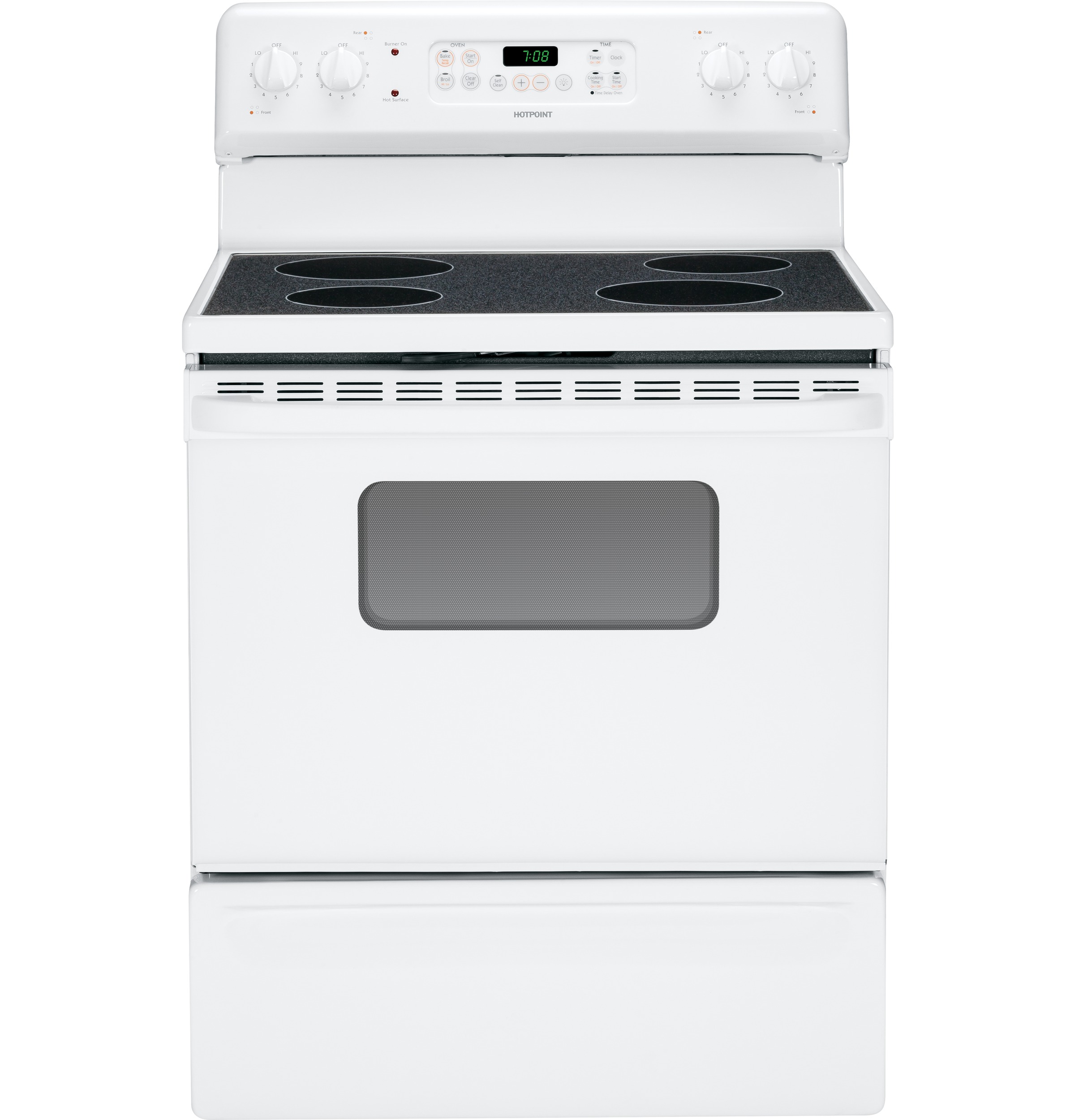 Hotpoint® 30" Free-Standing Electric Range RB787DPWW