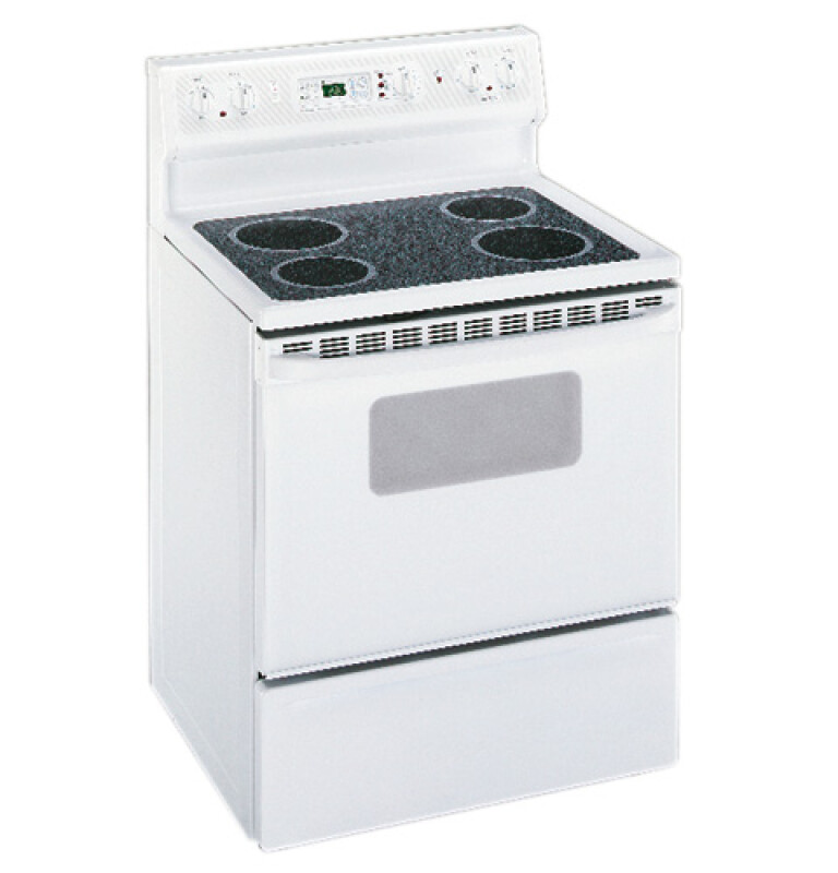 Hotpoint® 30" Free-Standing Self-Cleaning Electric Range RB787WCWW