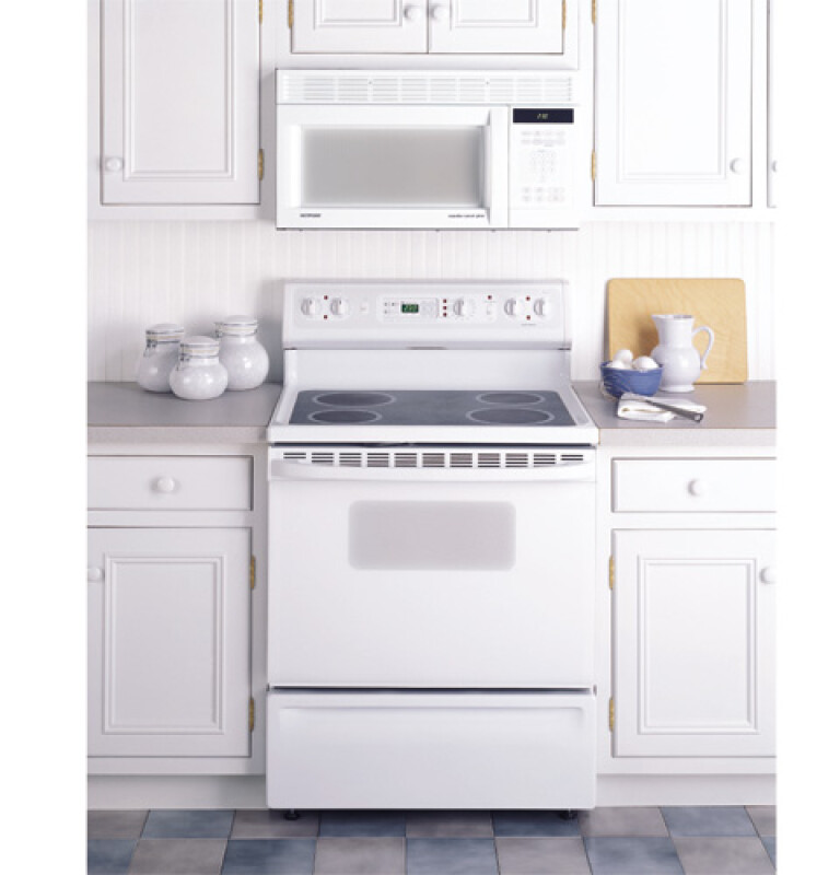 Hotpoint® 30" Free-Standing Self-Cleaning Electric Range RB787WCWW