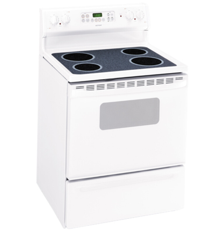 30" Free-Standing Electric Range RB787WHWW