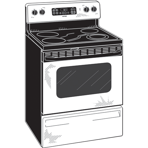 30" Free-Standing Electric Range RB790SRSA