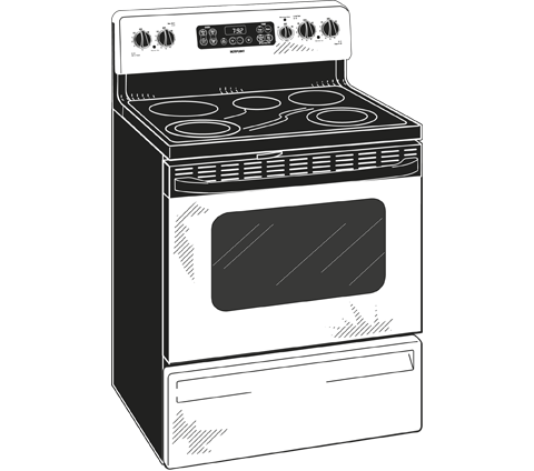30" Free-Standing Electric Range RB792SRSA