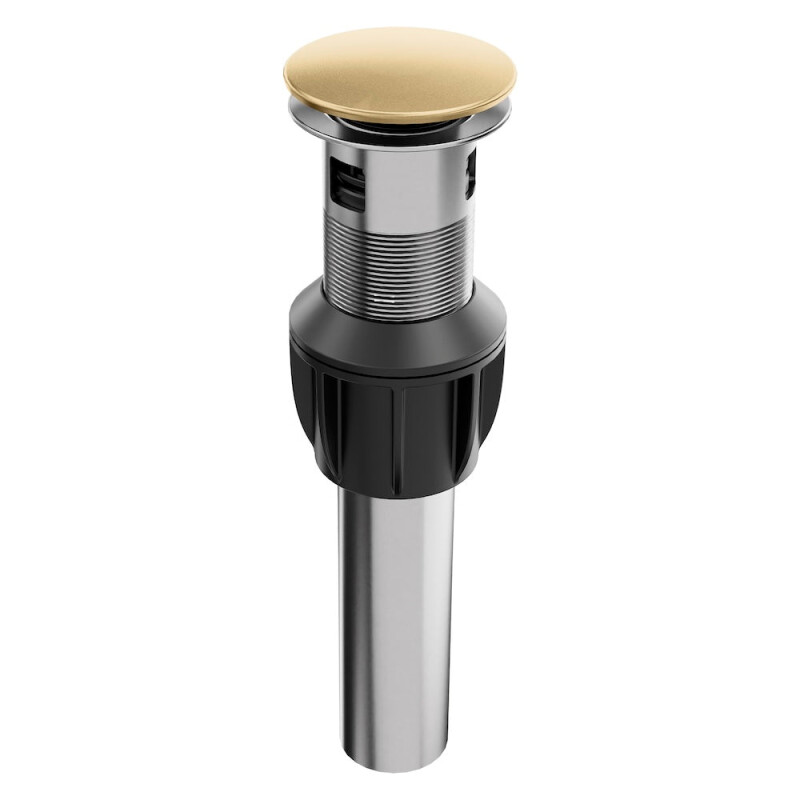 ZLINE Rubicon Push Button Drain in Champagne Bronze (RBCN1-PDO-CB) RBCN1PDOCB