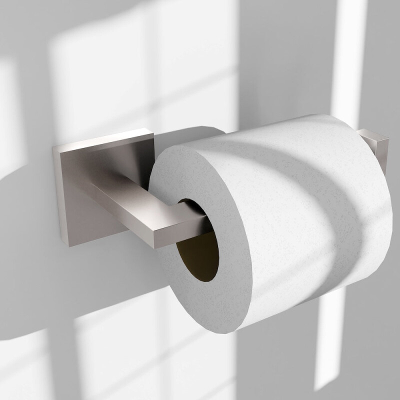 ZLINE Rubicon Toilet Paper Holder in Brushed Nickel (RBCN1-TP-BN) RBCN1TPBN