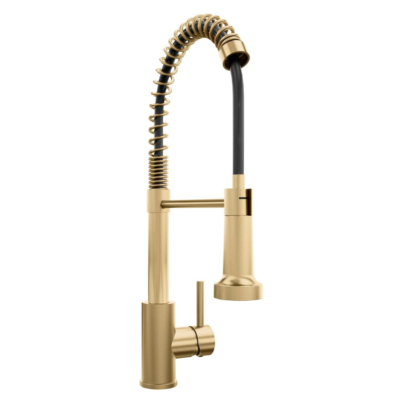 ZLINE Rubicon Pull Down Spring Spray Wand Kitchen Faucet in Champagne Bronze (RBCN2-KF-CB) RBCN2KFCB