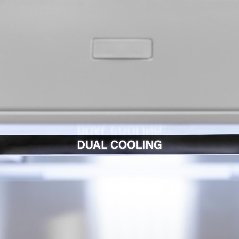 Autograph Edition 60 In. 32.2 Cu. Ft. Panel Ready French Door Built-in Bottom Freezer Refrigerator With Water Dispenser And Ice Maker With Matte Black Accents RBIVZ60MB