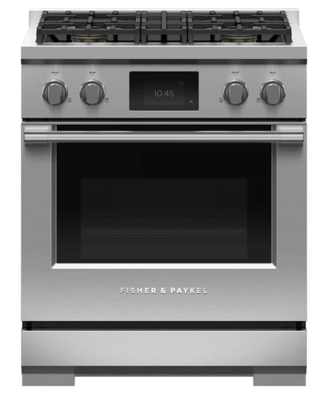 Dual Fuel Range, 30", 4 Burners, Self-cleaning, LPG RDV3304L