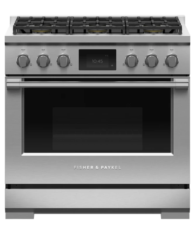 Dual Fuel Range, 36", 6 Burners, Self-cleaning RDV3366N