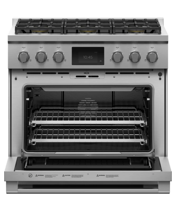 Dual Fuel Range, 36", 6 Burners, Self-cleaning RDV3366N