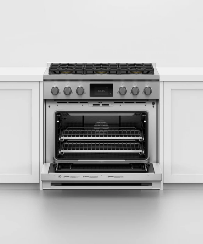 Dual Fuel Range, 36", 6 Burners, Self-cleaning RDV3366N