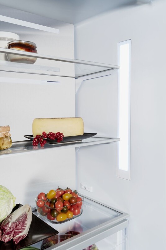 30" W Built-In Bottom Mount Refrigerator SS Panel, LEFT SWING REF30BMBIXLT