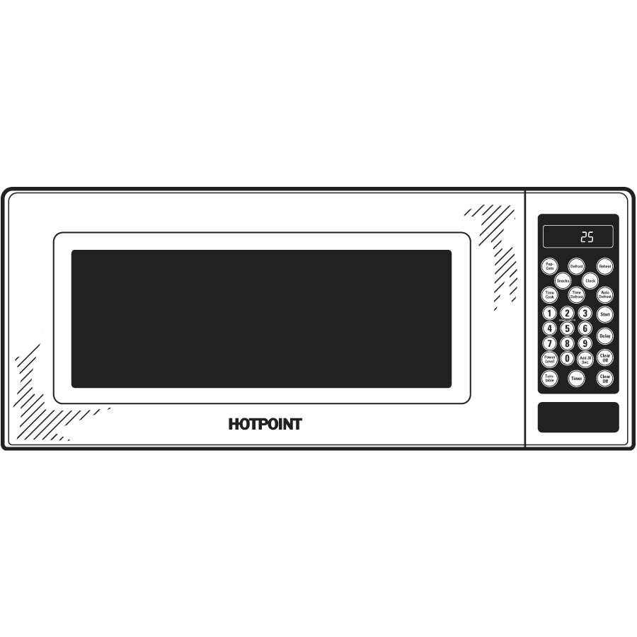 Countertop Microwave Oven REM25SJ