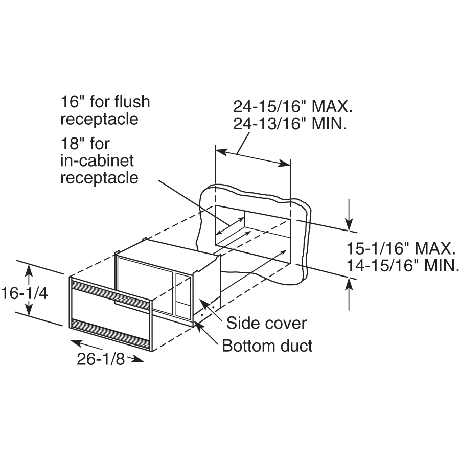 Countertop Microwave Oven REM25SJ