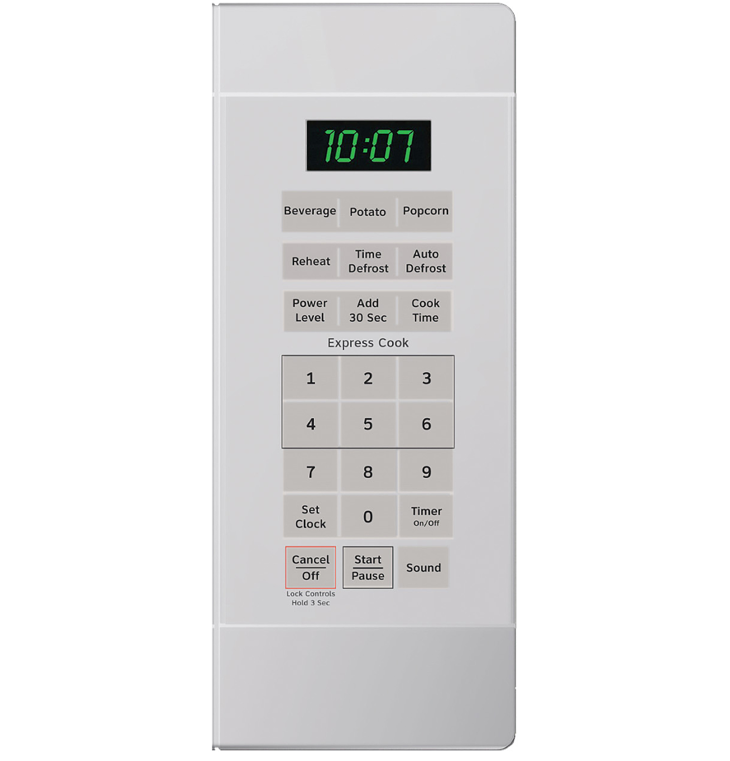 Hotpoint® 0.7 Cu. Ft. Capacity Countertop Microwave Oven RES1072DTWW