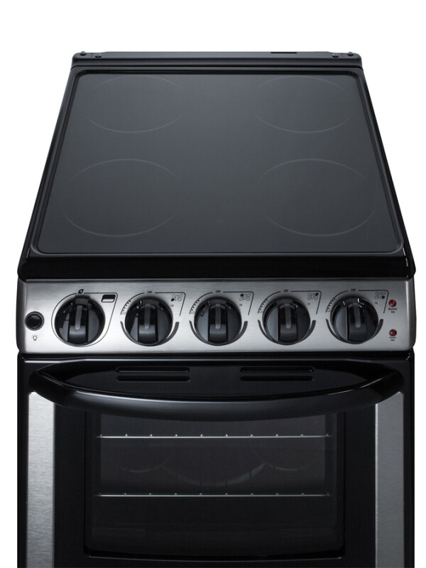 20" Wide Electric Smooth-Top Range REX2071SSRT