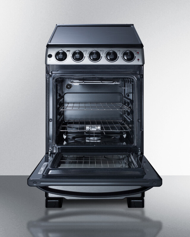 20" Wide Electric Smooth-Top Range REX2071SSRT