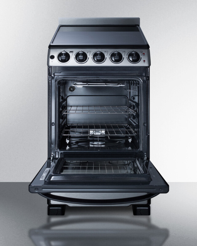 20" Wide Electric Smooth-Top Range REX2071SSRT