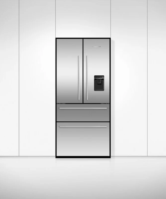 Freestanding French Door Refrigerator Freezer, 32", 16.8 cu ft, Ice & Water RF172GDUX1