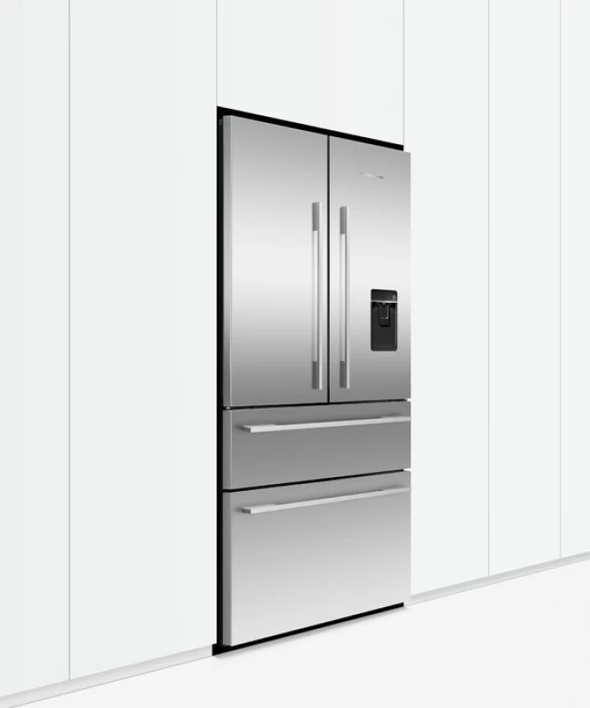 Freestanding French Door Refrigerator Freezer, 32", 16.8 cu ft, Ice & Water RF172GDUX1