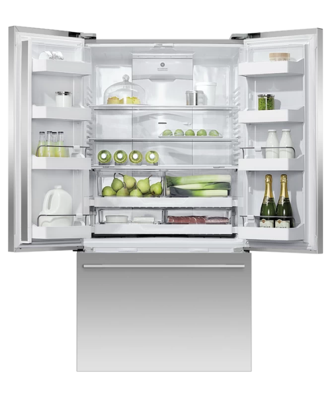 Freestanding French Door Refrigerator Freezer, 36", 20.1 cu ft, Ice & Water RF201ADUSX5N