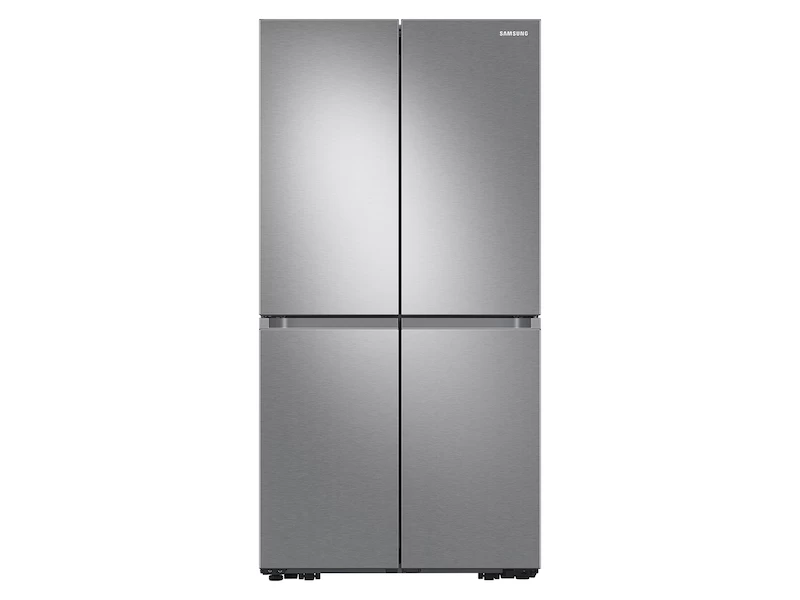 23 cu. ft. Smart Counter Depth 4-Door Flex™ refrigerator with AutoFill Water Pitcher and Dual Ice Maker in Stainless Steel RF23A9071SRAA