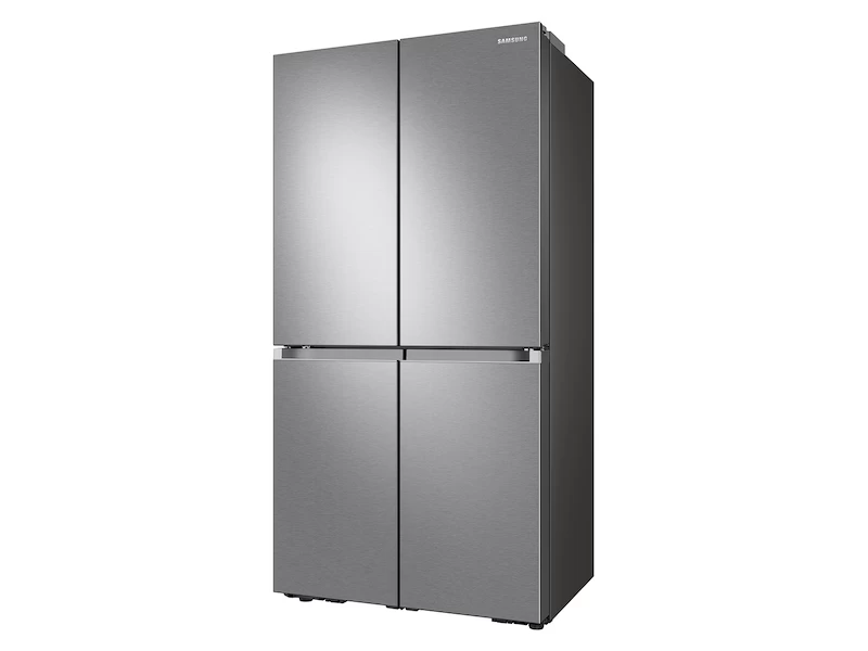 23 cu. ft. Smart Counter Depth 4-Door Flex™ refrigerator with AutoFill Water Pitcher and Dual Ice Maker in Stainless Steel RF23A9071SRAA