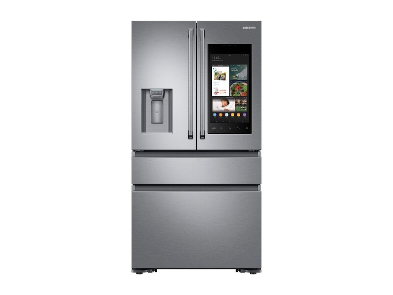 22 cu. ft. Family Hub™ Counter Depth 4-Door French Door Refrigerator in Stainless Steel RF23M8590SR
