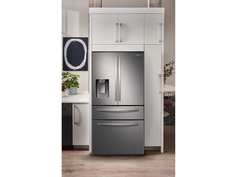 23 cu. ft. Counter Depth 4-Door French Door Refrigerator with FlexZone Drawer RF24R7201SR