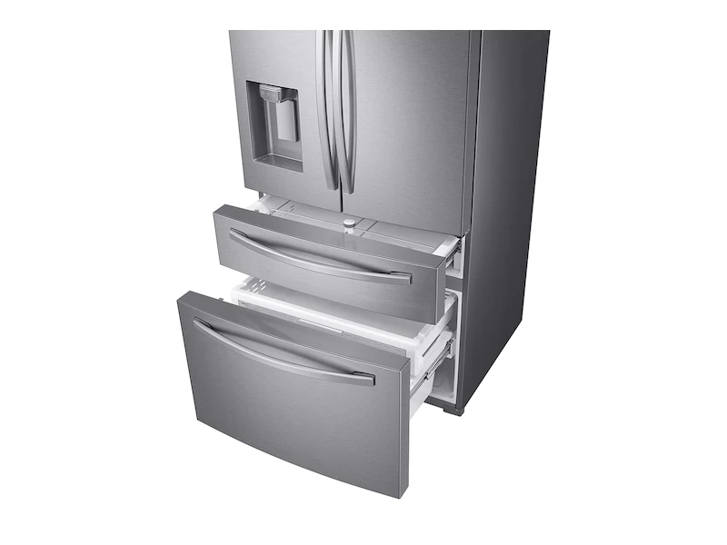 23 cu. ft. Counter Depth 4-Door French Door Refrigerator with FlexZone Drawer RF24R7201SR