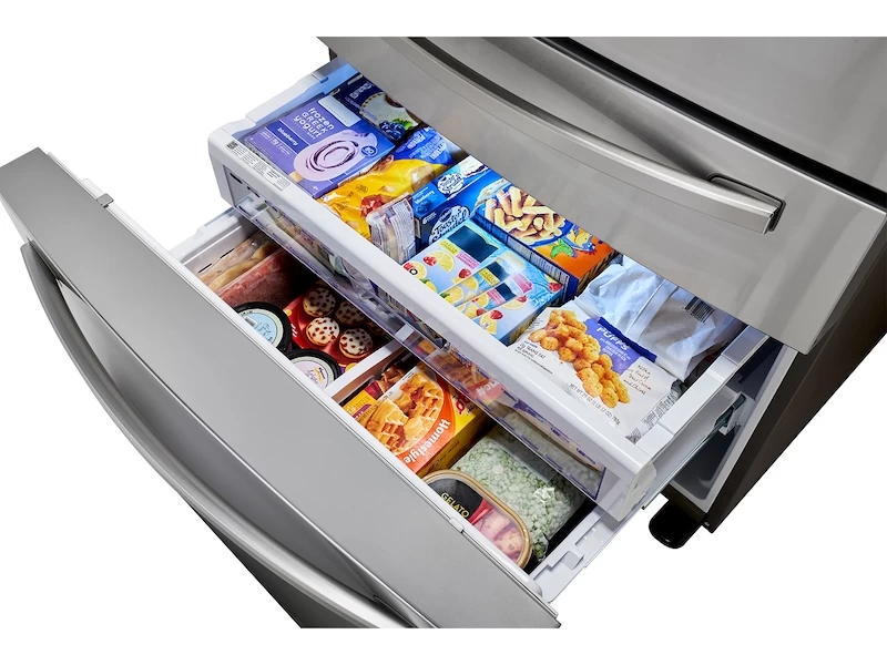 23 cu. ft. Counter Depth 4-Door French Door Refrigerator with FlexZone Drawer RF24R7201SR
