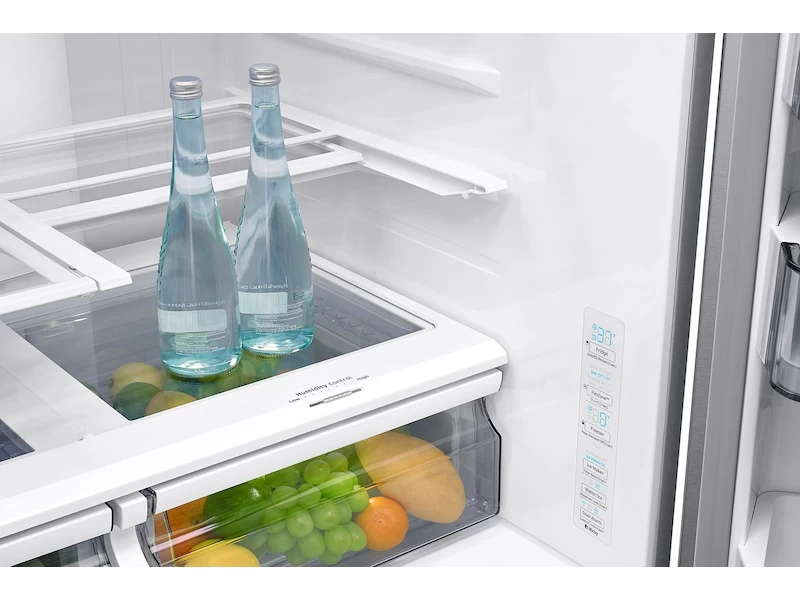 23 cu. ft. Counter Depth 4-Door French Door Refrigerator with FlexZone Drawer RF24R7201SR