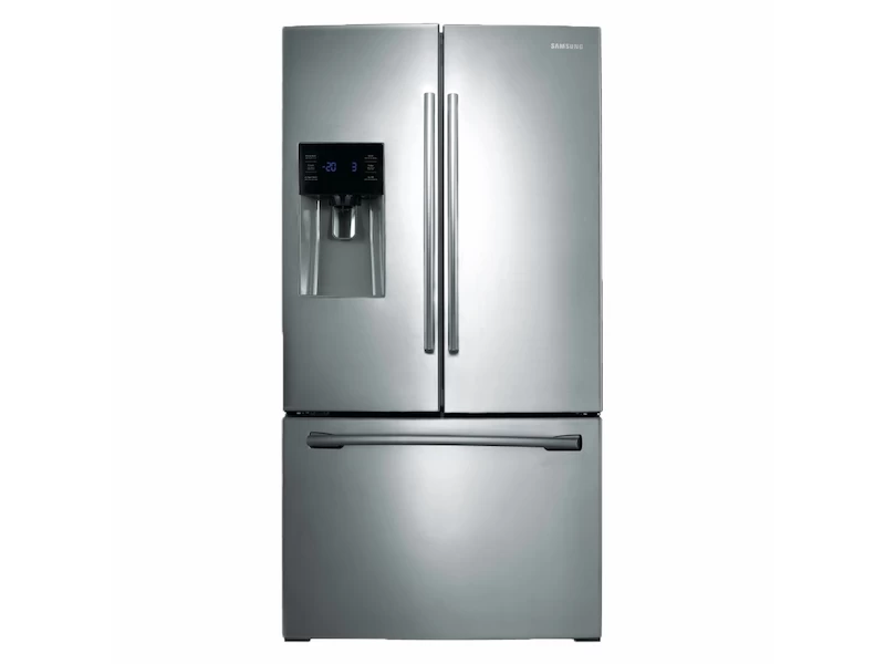 Samsung 25 cu. ft. French Door Refrigerator with External Water & Ice Dispenser Stainless Steel RF263BEAESR Picture 1