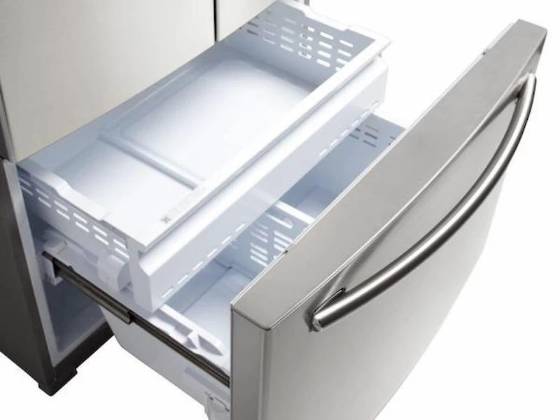 25 cu. ft. French Door Refrigerator with External Water & Ice Dispenser RF263BEAESR