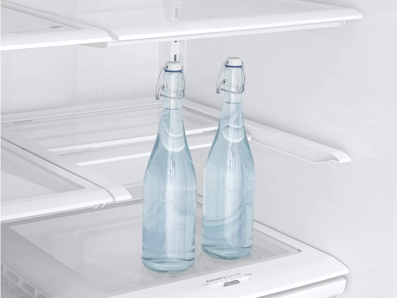 25 cu. ft. French Door Refrigerator with External Water & Ice Dispenser RF263BEAESR