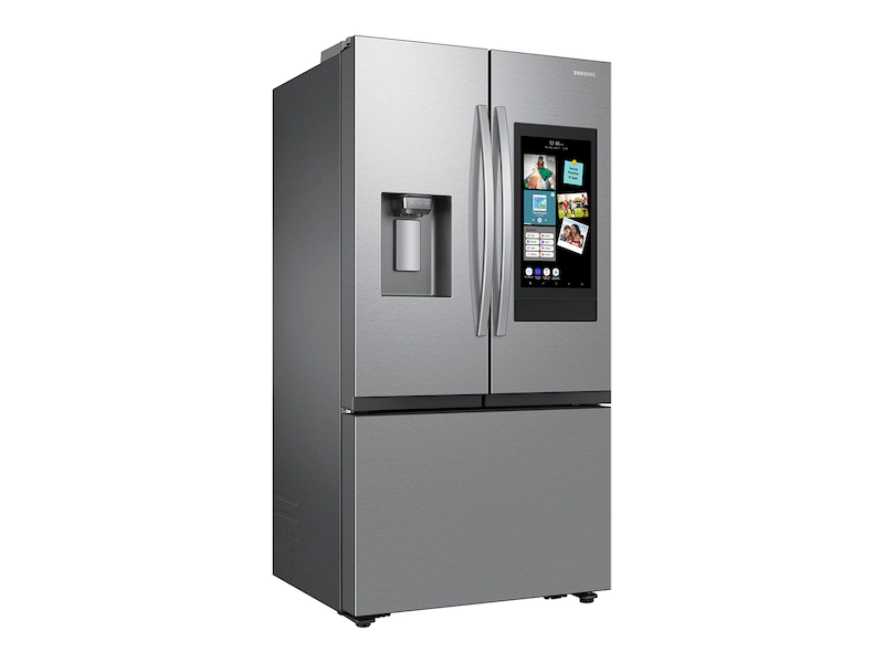 25 cu. ft. Mega Capacity Counter Depth 3-Door French Door Refrigerator with Family Hub™ in Stainless Steel RF27CG5900SRAA