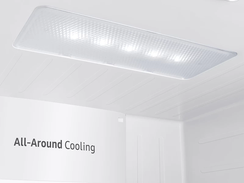 27 cu. ft. Large Capacity 3-Door French Door Refrigerator with Dual Ice Maker RF27T5241SGAA