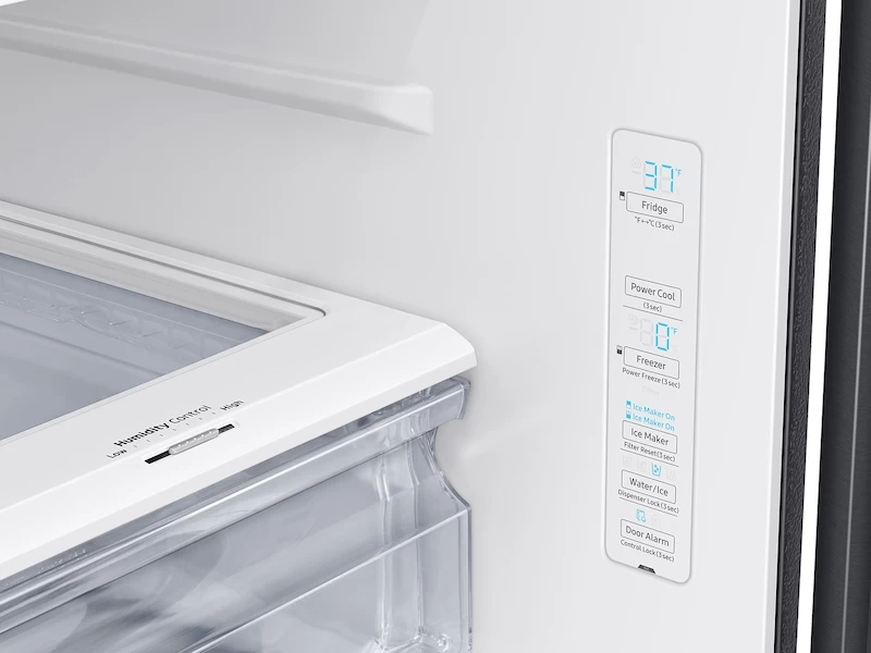 27 cu. ft. Large Capacity 3-Door French Door Refrigerator with Dual Ice Maker RF27T5241SGAA