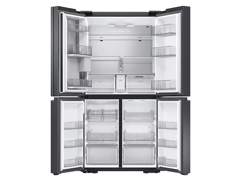 29 cu. ft. Smart 4-Door Flex™ Refrigerator with Beverage Center and Dual Ice Maker in Black Stainless Steel RF29A9671SGAA