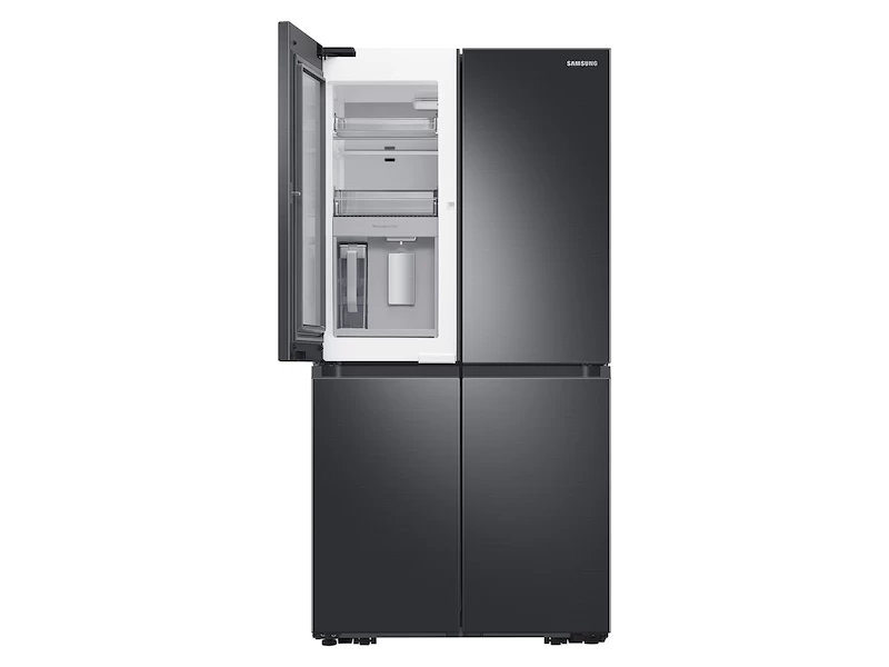 29 cu. ft. Smart 4-Door Flex™ Refrigerator with Beverage Center and Dual Ice Maker in Black Stainless Steel RF29A9671SGAA