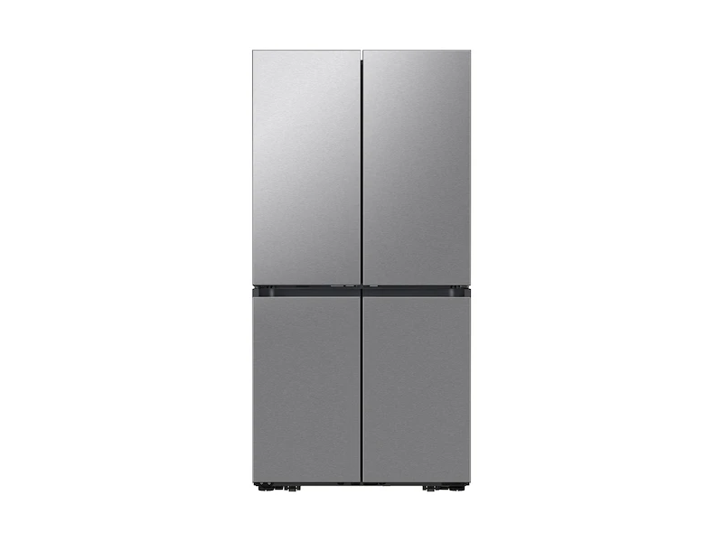 Bespoke 4-Door Flex™ Refrigerator (29 cu. ft.) with Beverage Center™ in Stainless Steel – (with Customizable Door Panel Colors) RF29DB9600QLAA